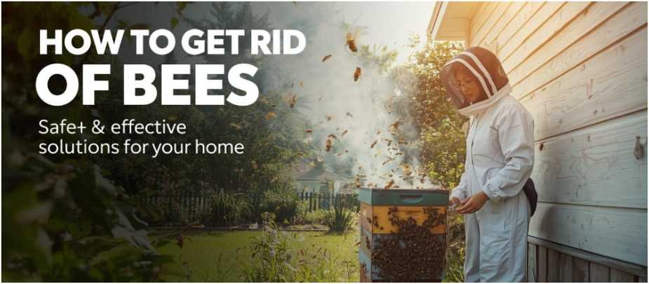 how to get rid of bees