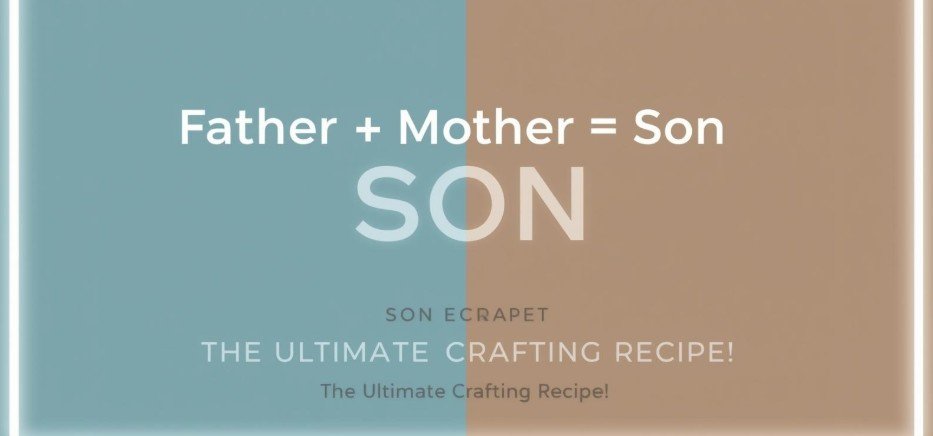 how to make son in infinite craft