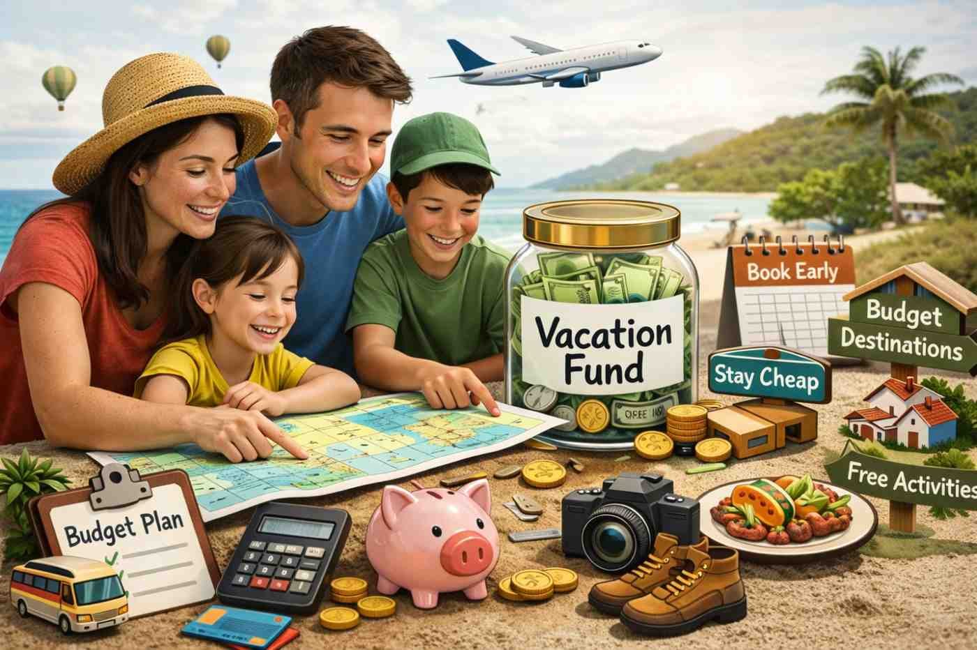 How to Budget for a Family Vacation on a Tight Budget