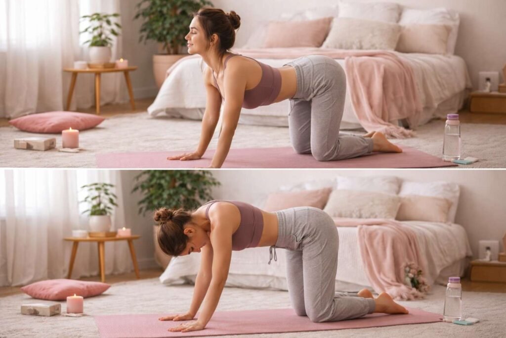 Cat-Cow (Marjaryasana-Bitilasana)
